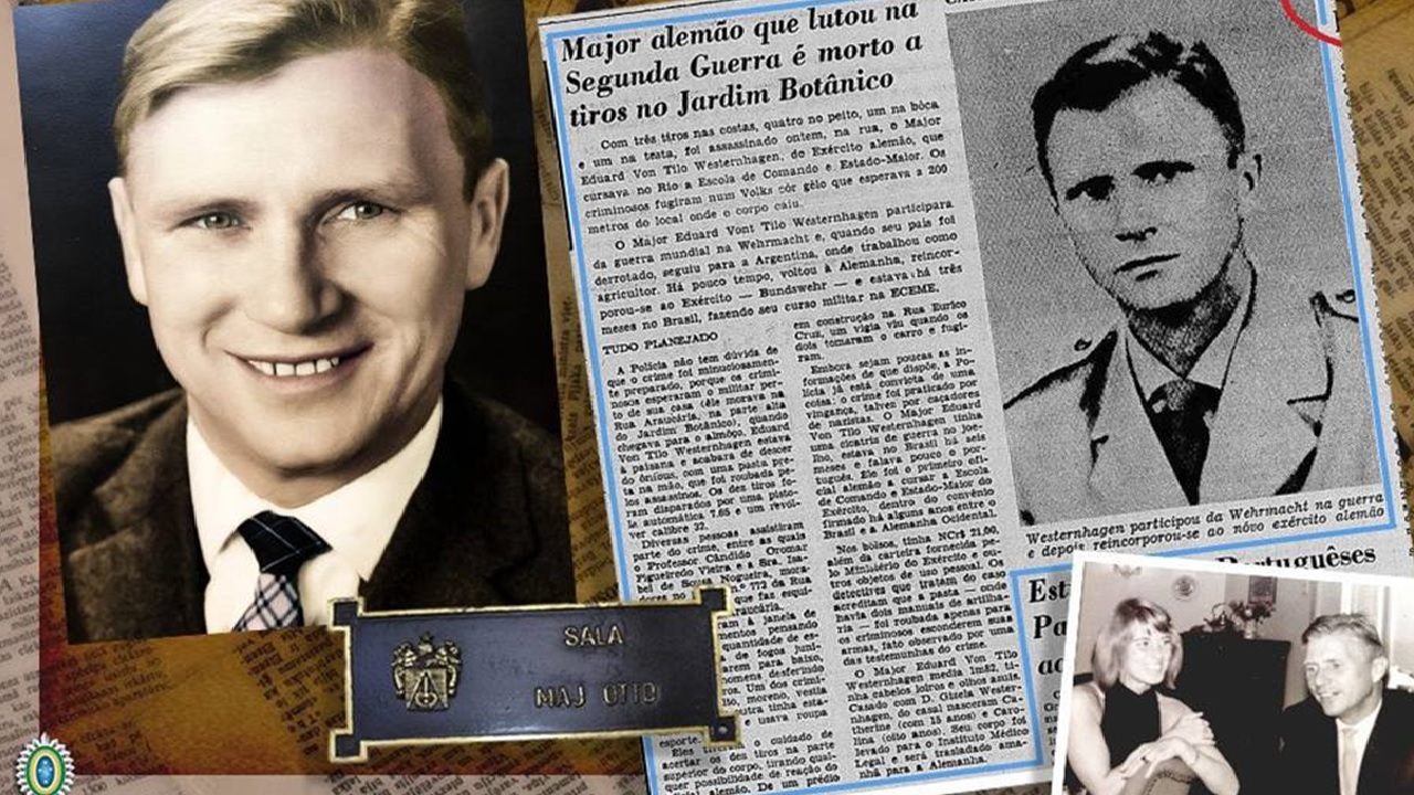 Pelo Twitter, Exército Brasileiro homenageia oficial que lutou com as tropas nazistas e foi morto no Brasil
