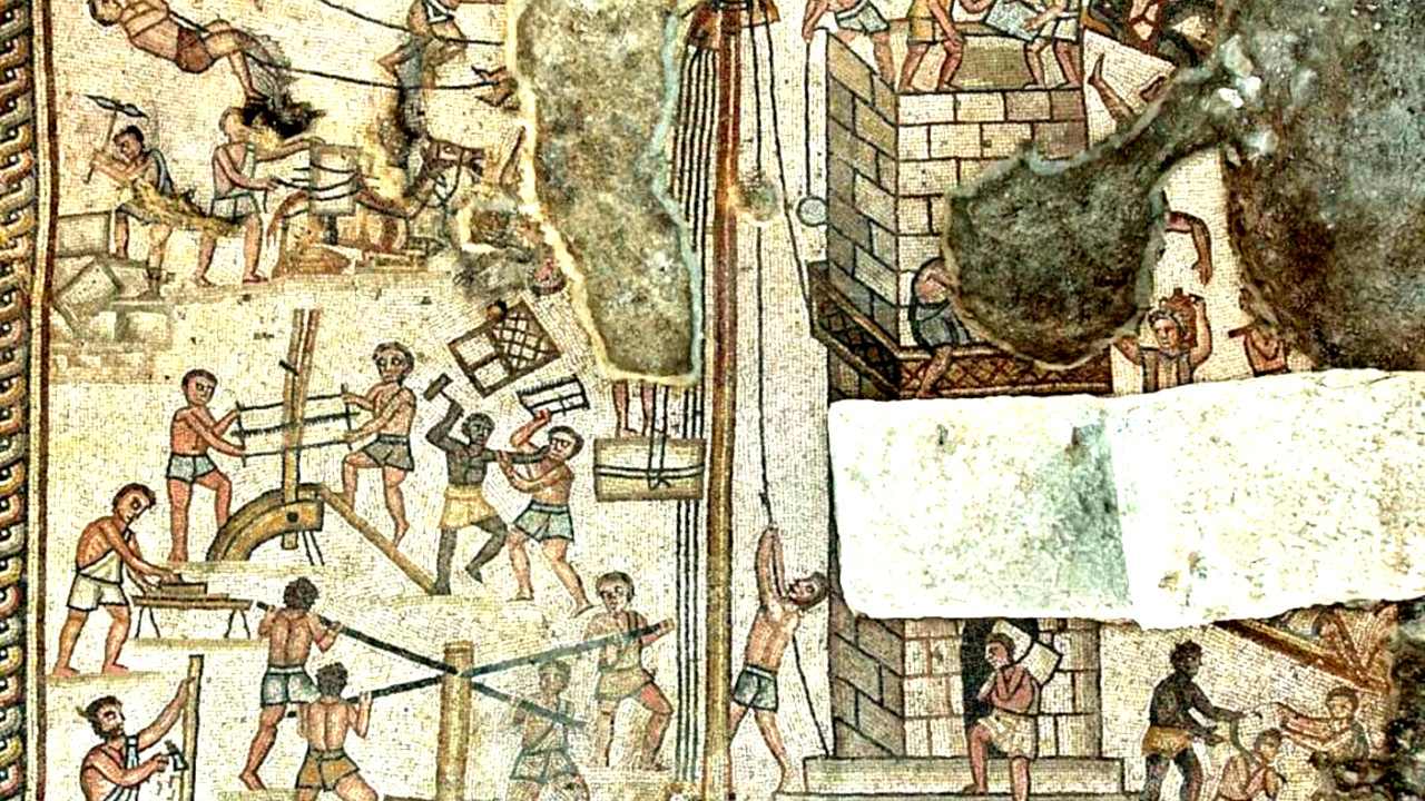 Mosaicos bíblicos de 1.600 anos são encontrados em Israel