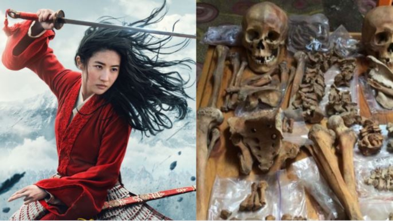Os esqueletos que podem ter inspirado a icônica lenda de Mulan