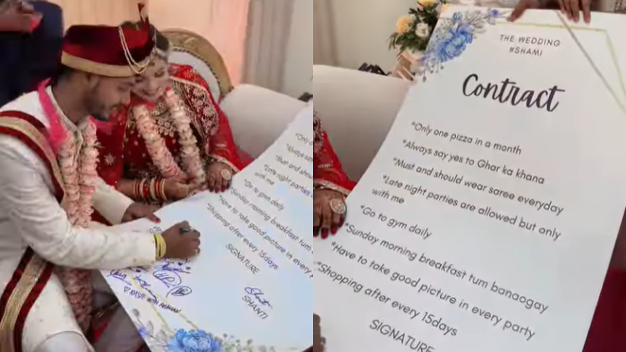 Corpo sarado e uma pizza por mês? O ‘contrato de casamento’ inusitado da Índia