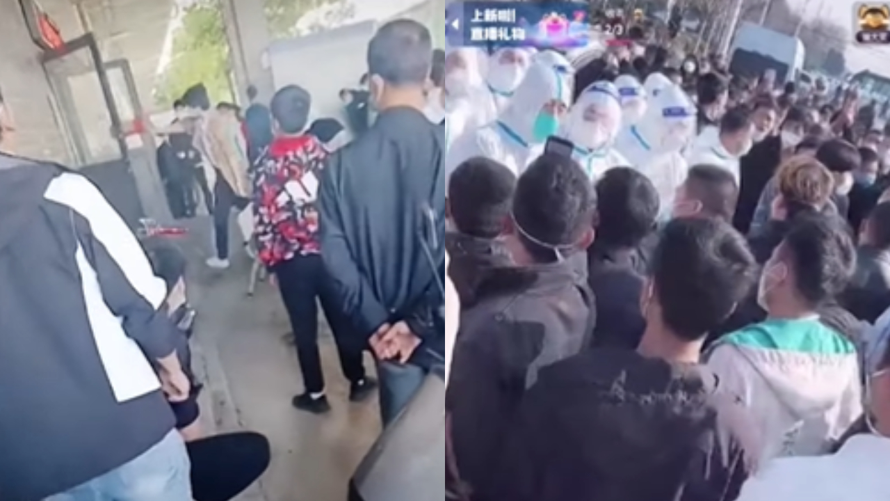 Trabalhadores chineses fazem protesto violento em maior fábrica de iPhone do país