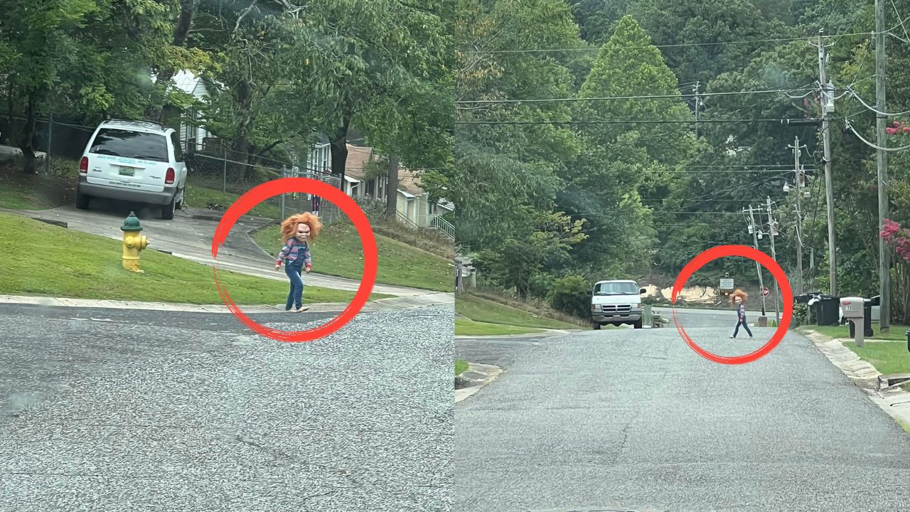 Menino fantasiado de Chucky assusta vizinhos nos EUA