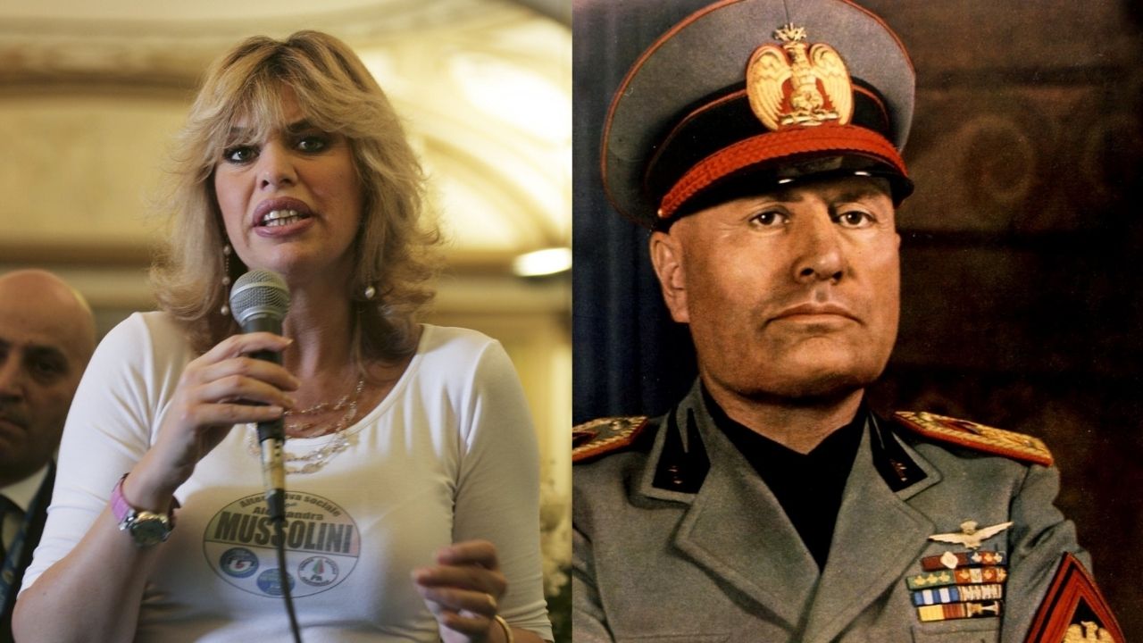 Neta de Benito Mussolini, ex-senadora italiana assume ser de esquerda