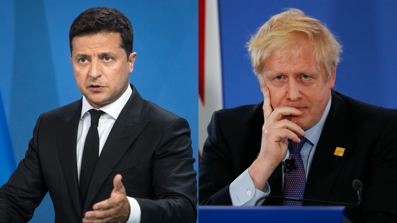 Zelensky vibra com vitória de Boris Johnson: ‘Feliz por não perdermos um aliado’