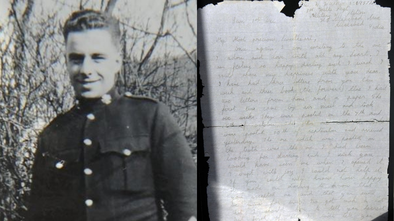 A emocionante história da carta perdida de um combatente da Segunda Guerra