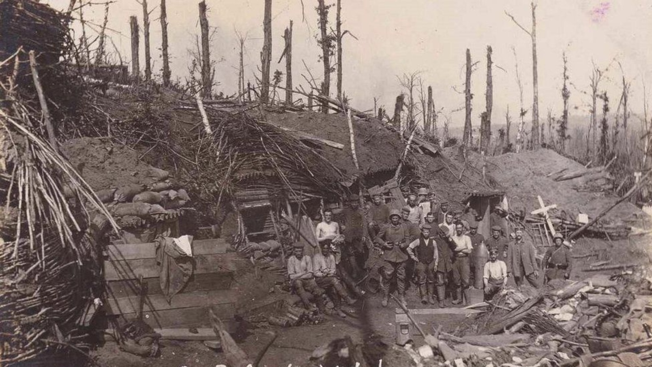 Restos encontrados 104 anos depois: os soldados alemães que morreram em um túnel na Primeira Guerra