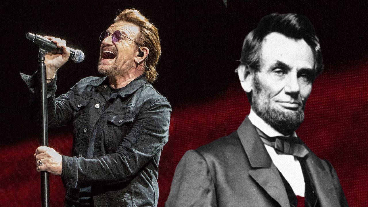 O dia em que Bono acordou no quarto de Abraham Lincoln