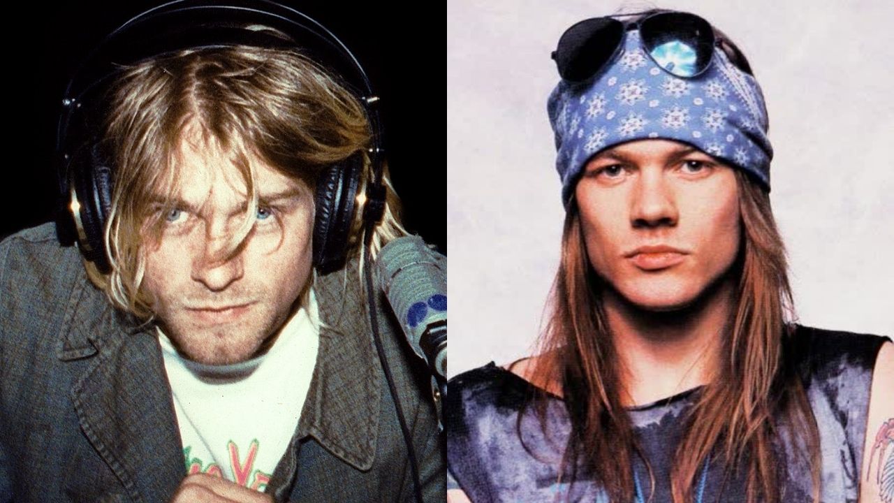 Fugas e briga pública: 5 vezes em que Kurt Cobain e Axl Rose protagonizaram tretas
