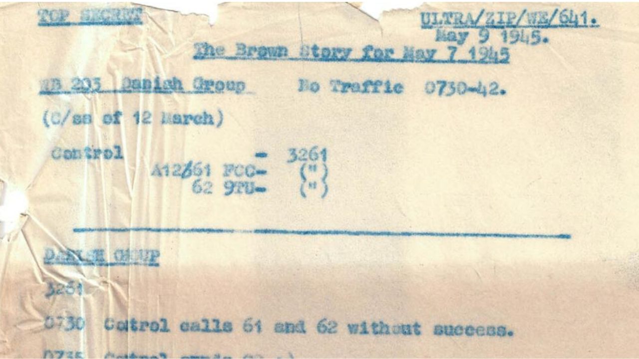 Última mensagem do Terceiro Reich decifrada pela Grã-Bretanha é divulgada pela primeira vez