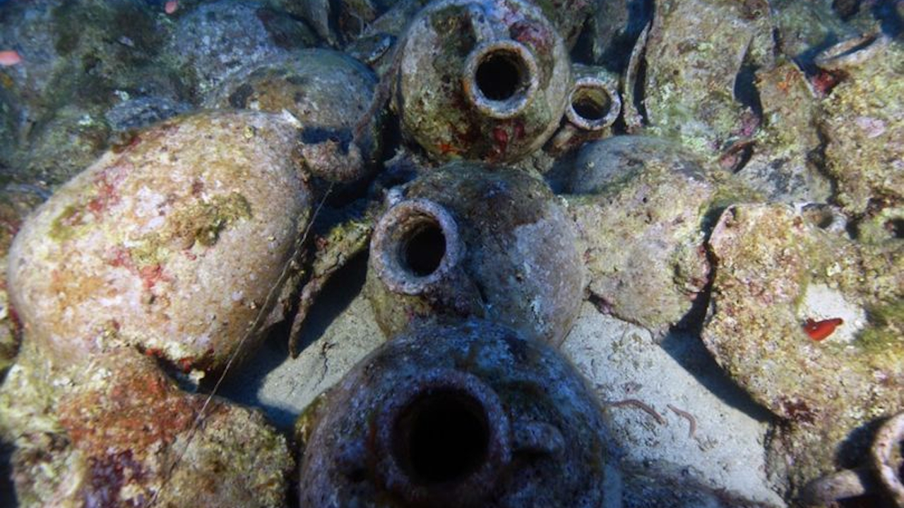 Naufrágio romano que remete à época de Jesus Cristo é encontrado no Mar Mediterrâneo