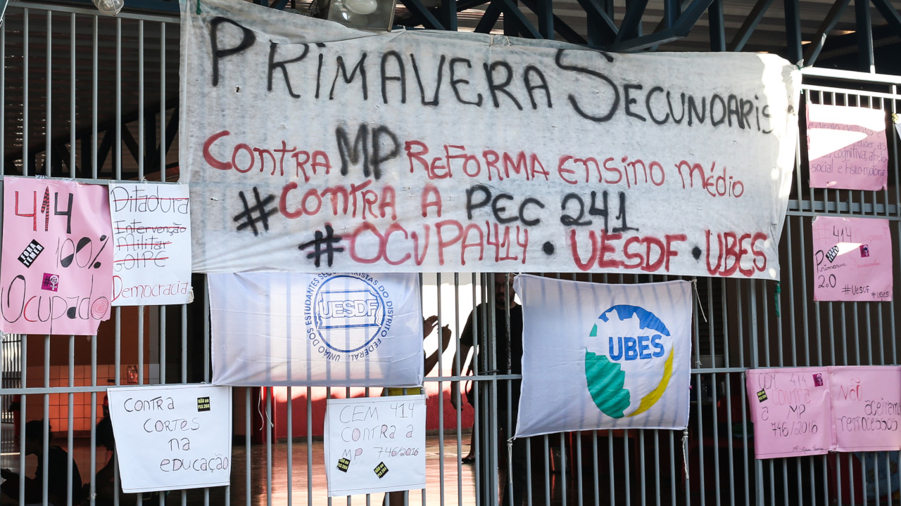 Primavera secundarista: as ocupações escolares que desafiaram o Estado