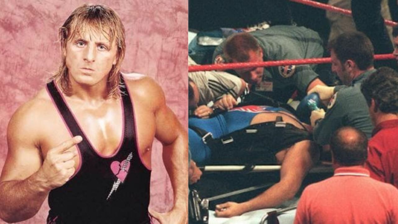 Owen Hart, o lutador que caiu de uma altura de sete andares durante um intervalo comercial