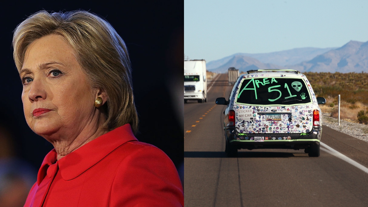 Quando Hillary Clinton quis desvendar o que acontece na ‘Área 51’