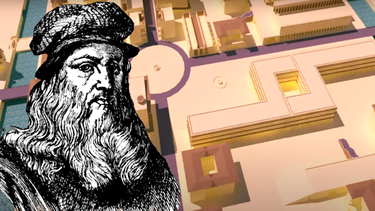 Utopia urbanística: a Peste Negra influenciou da Vinci a imaginar a cidade ideal