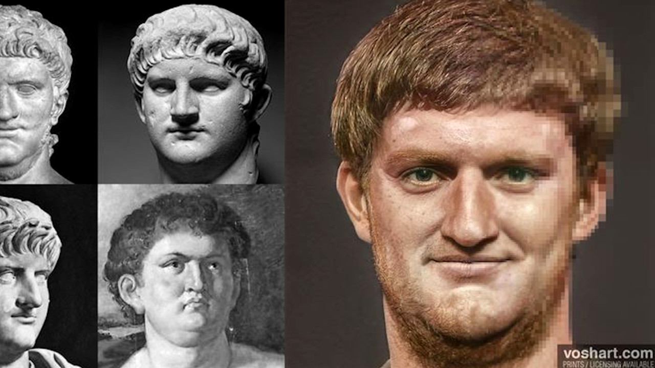 Em imagens: como seriam os antigos imperadores de Roma há 2 mil anos