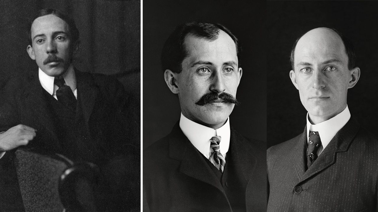 Unidos pelo desejo de voar: As semelhanças e diferenças entre Santos Dumont e irmãos Wright