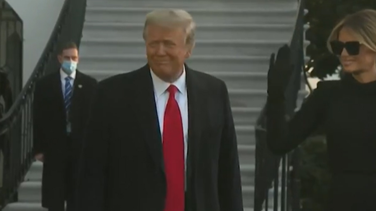 ‘Voltaremos de alguma forma’: A despedida de Trump após a posse de Biden