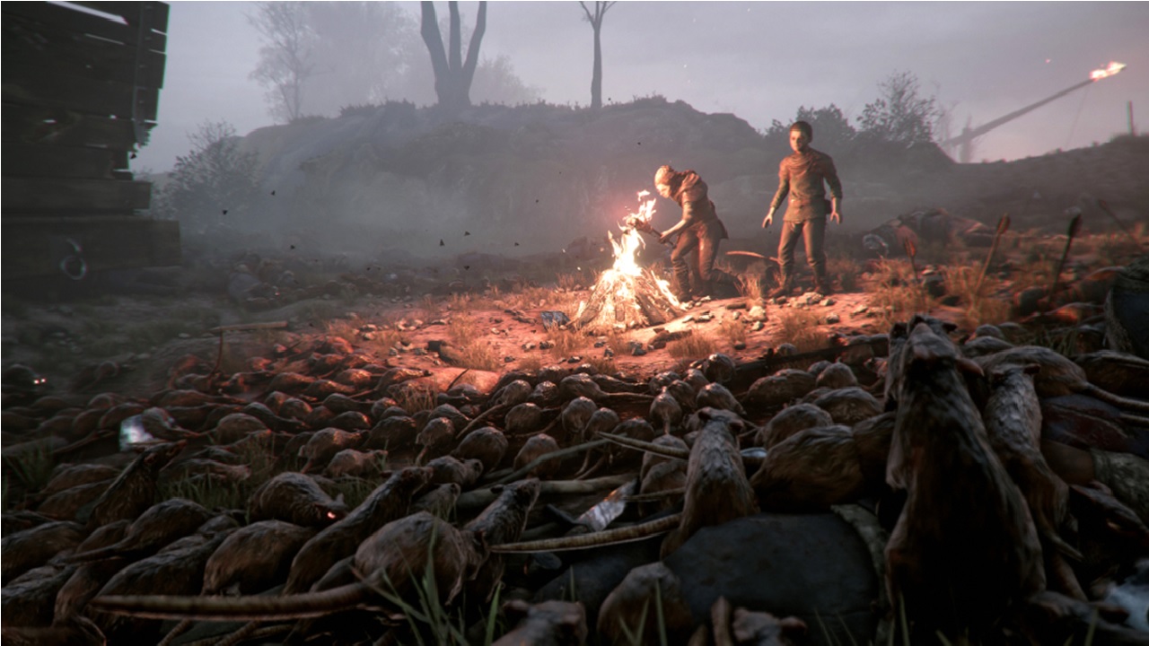 Em A Plague Tale: Innocence, o jogador precisa sobreviver à Peste Negra
