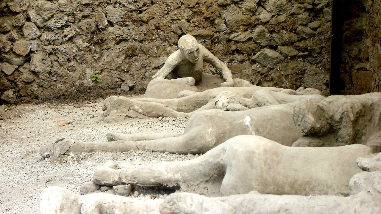 Bombas da Segunda Guerra podem detonar o sítio arqueológico de Pompeia