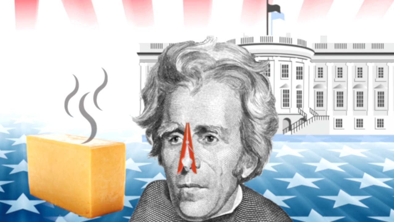 O bizarro — e grande — queijo da Casa Branca