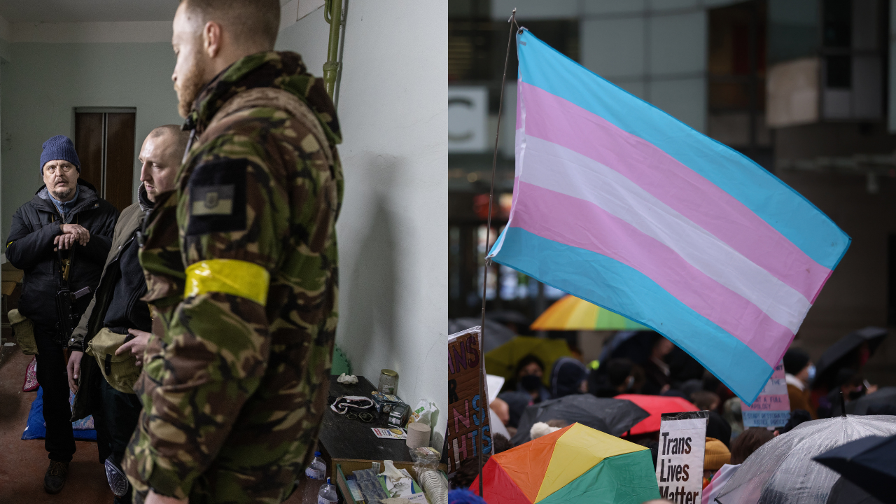 Na Ucrânia, pessoas trans não conseguem cruzar as fronteiras