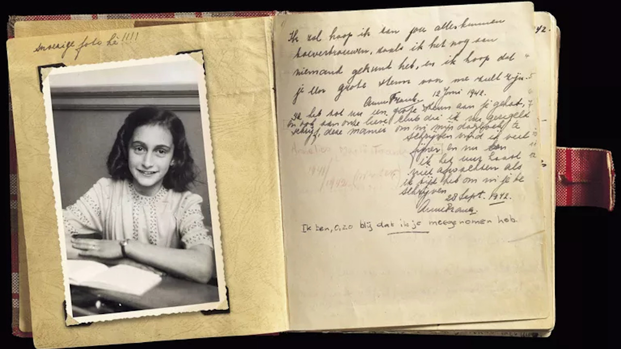 Como o diário de Anne Frank foi encontrado?