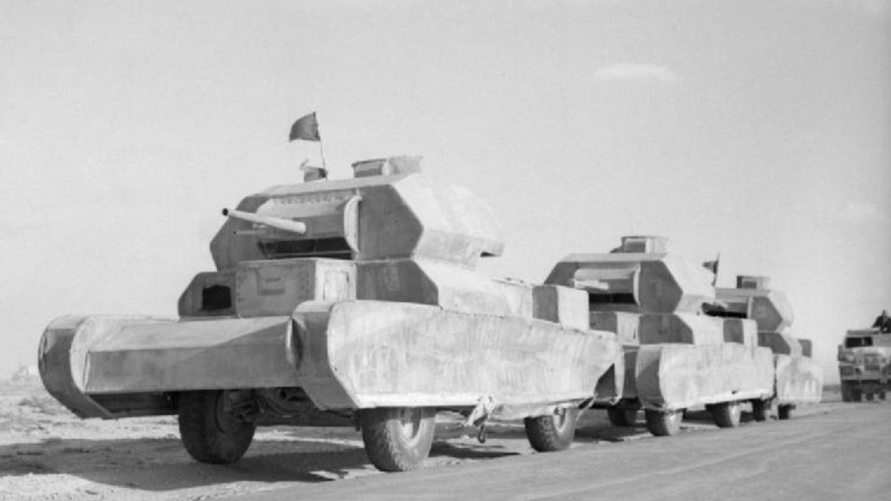 Conheça os tanques falsos criados para enganar o inimigo na Segunda Guerra