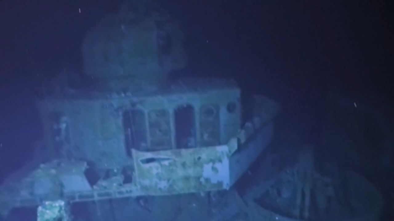 Expedição revela naufrágio da Segunda Guerra na costa das Filipinas