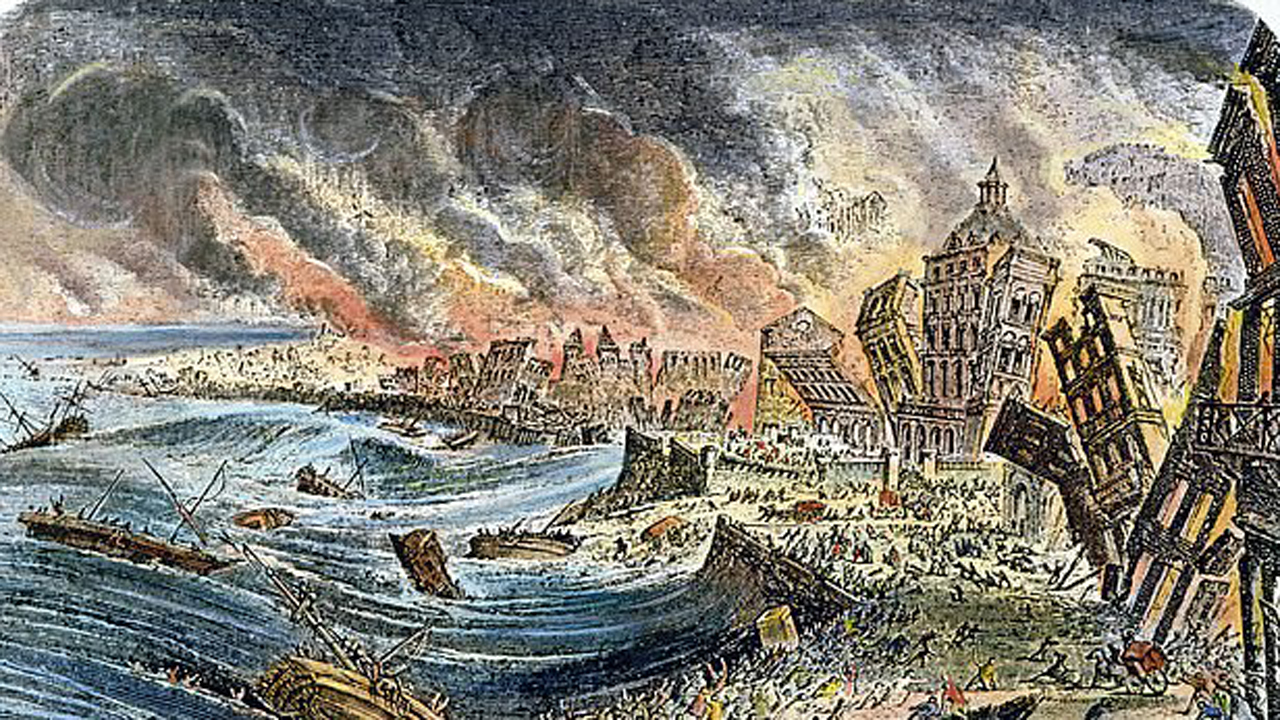 Carta de freira relata experiência em terremoto devastador de Lisboa em 1755