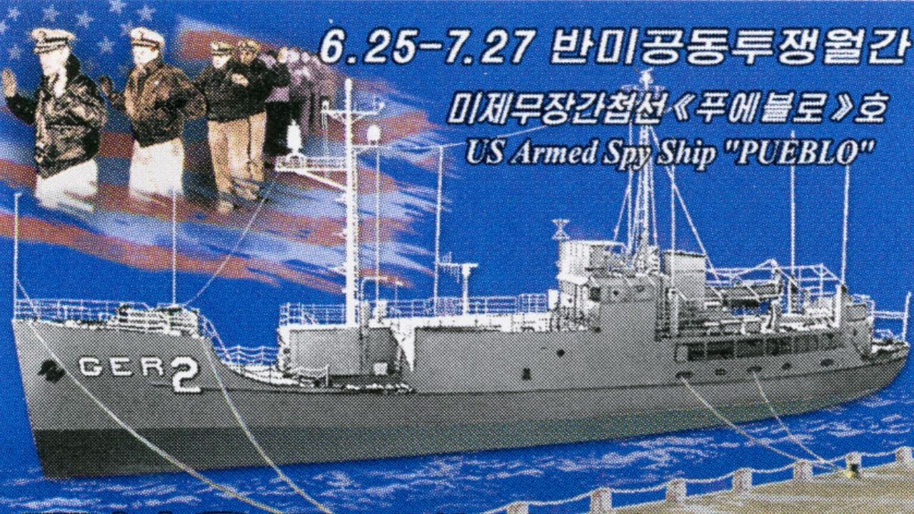 USS PUEBLO: Há 52 anos, a Coreia do Norte capturava o único navio americano em mãos estrangeiras