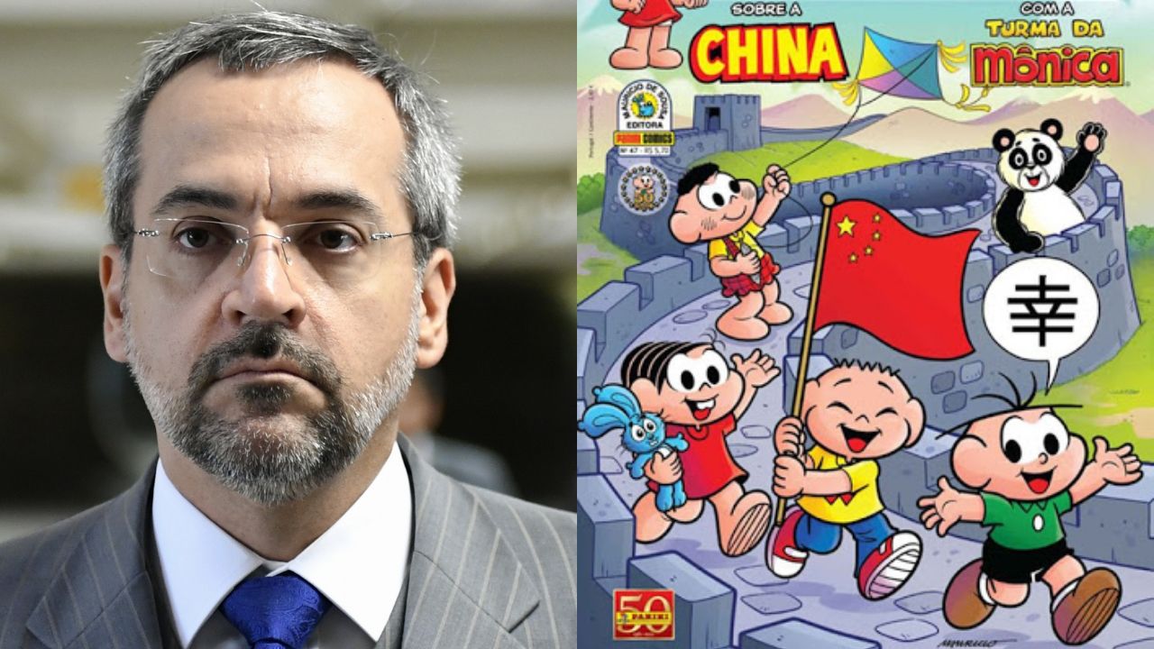 Em rede social, Abraham Weintraub ironiza chineses e pandemia do coronavírus com Turma da Mônica