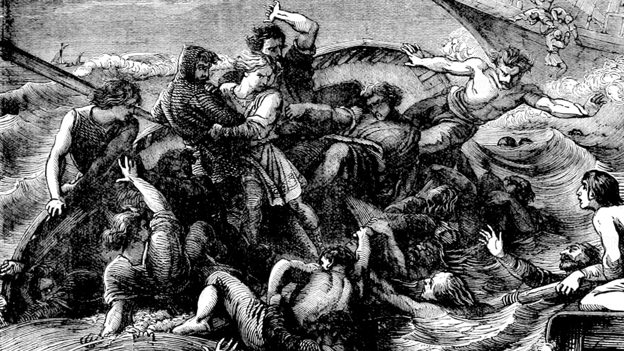 William Adelin: o herdeiro do trono inglês, que morreu bêbado em um naufrágio, causando uma guerra civil